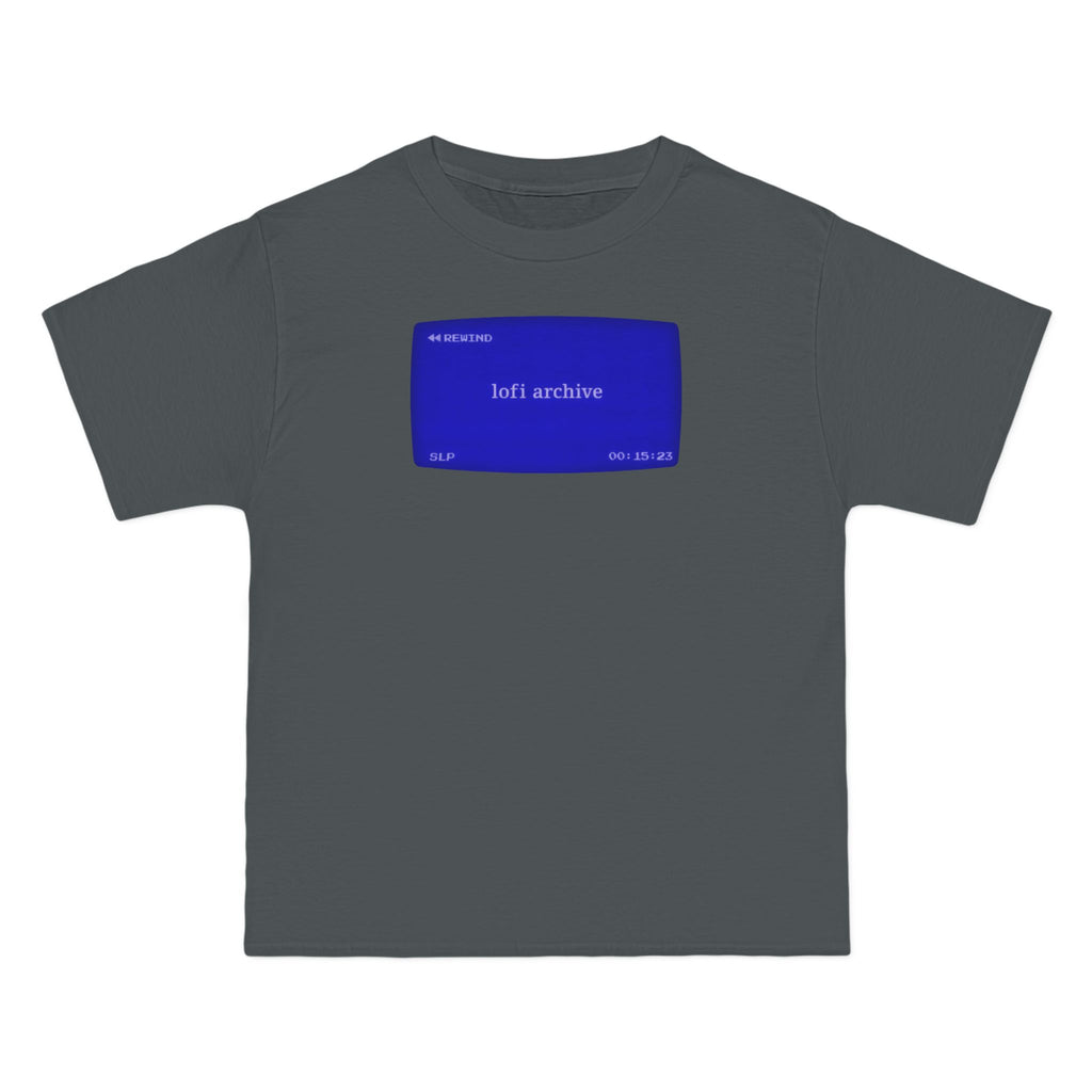 Blue Error Box Graphic T-Shirt — 'self contain' Retro Windows Prompt Tee