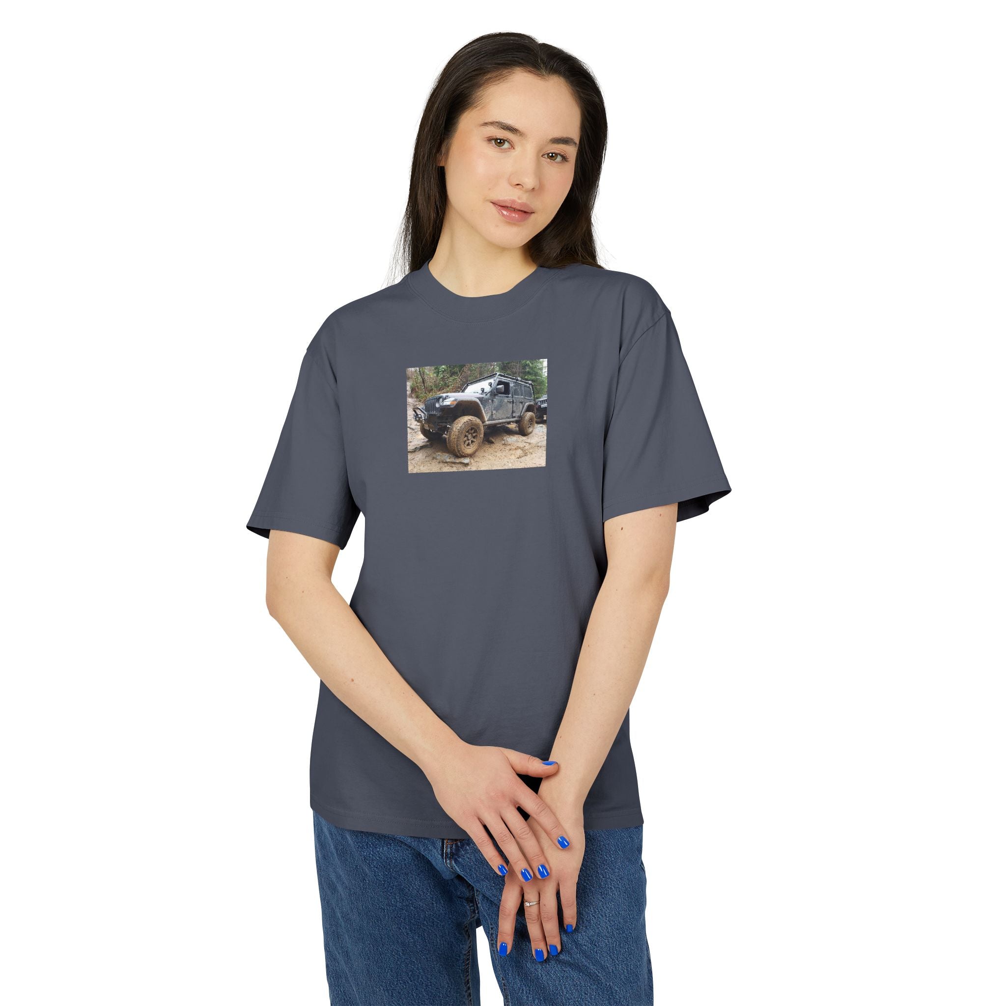 Off-Road Jeep Mud Run T-Shirt — Vintage 4x4 Adventure Tee