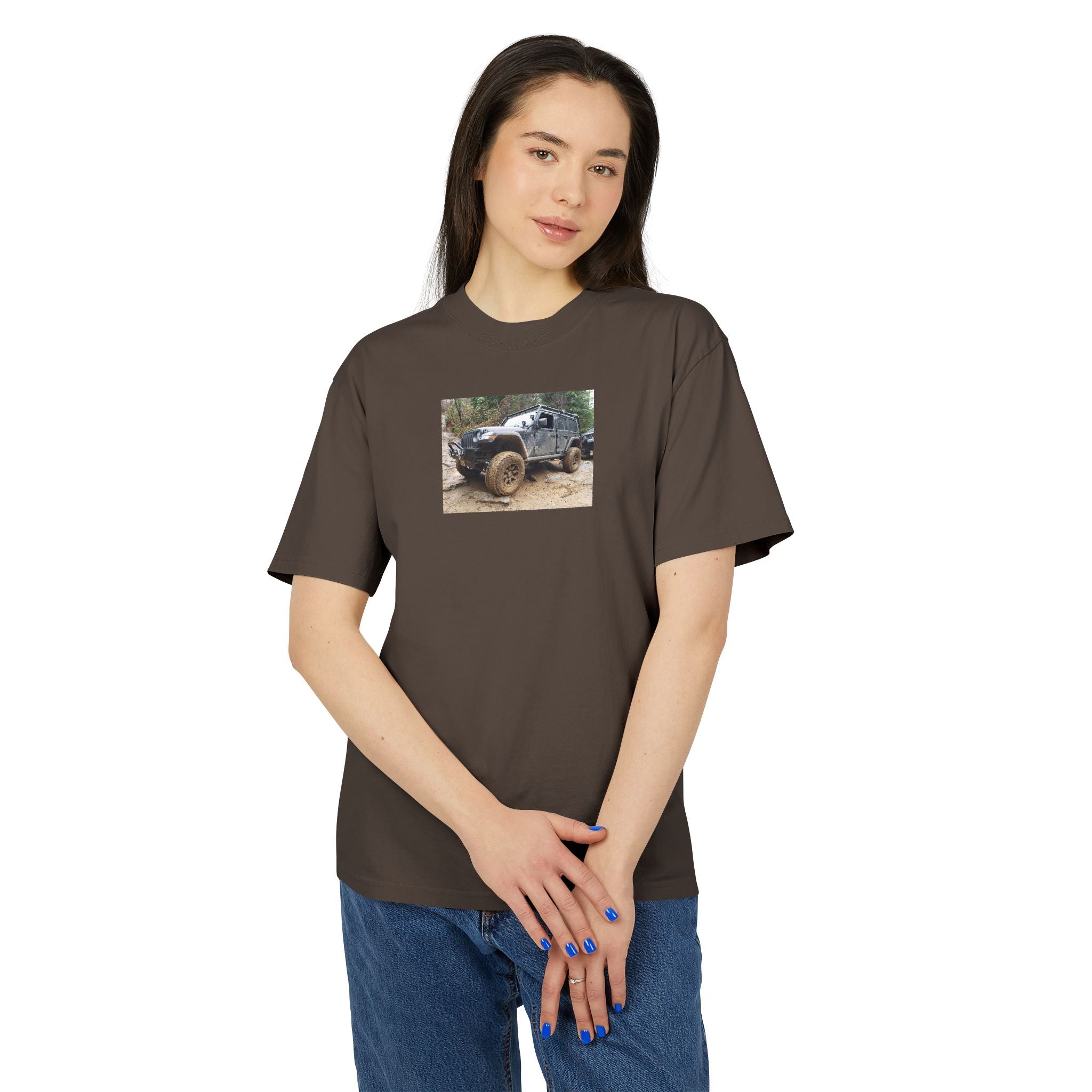 Off-Road Jeep Mud Run T-Shirt — Vintage 4x4 Adventure Tee