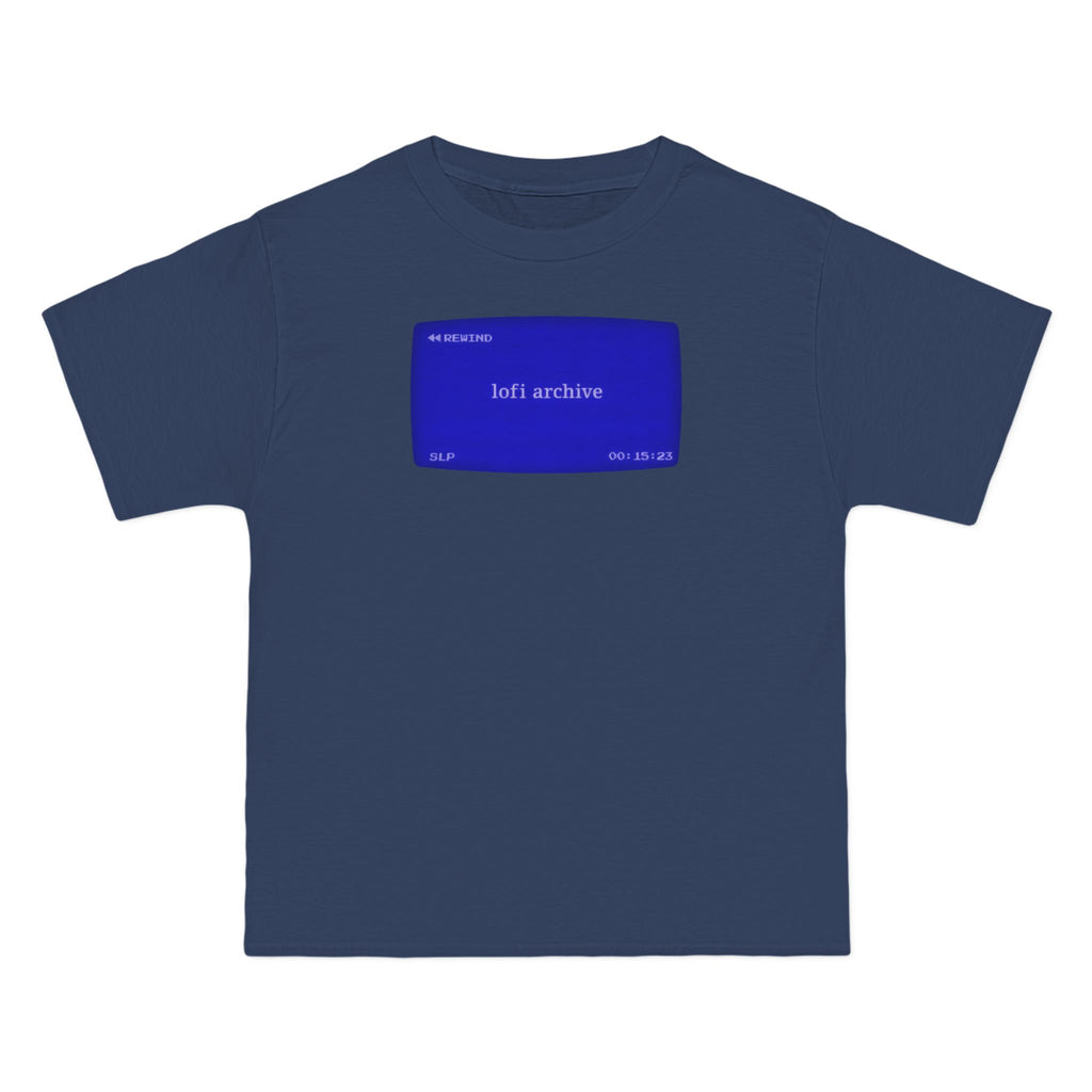 Blue Error Box Graphic T-Shirt — 'self contain' Retro Windows Prompt Tee