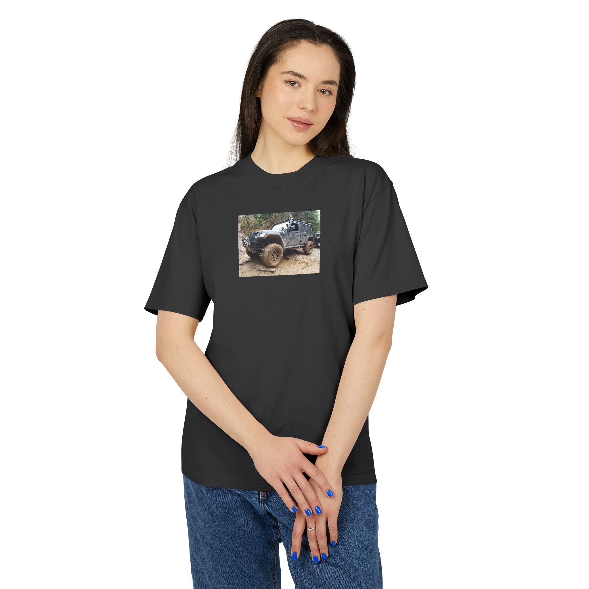 Off-Road Jeep Mud Run T-Shirt — Vintage 4x4 Adventure Tee