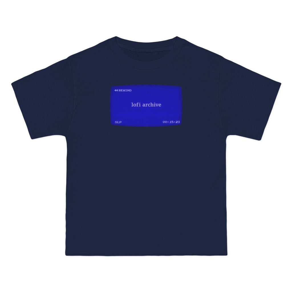 Blue Error Box Graphic T-Shirt — 'self contain' Retro Windows Prompt Tee