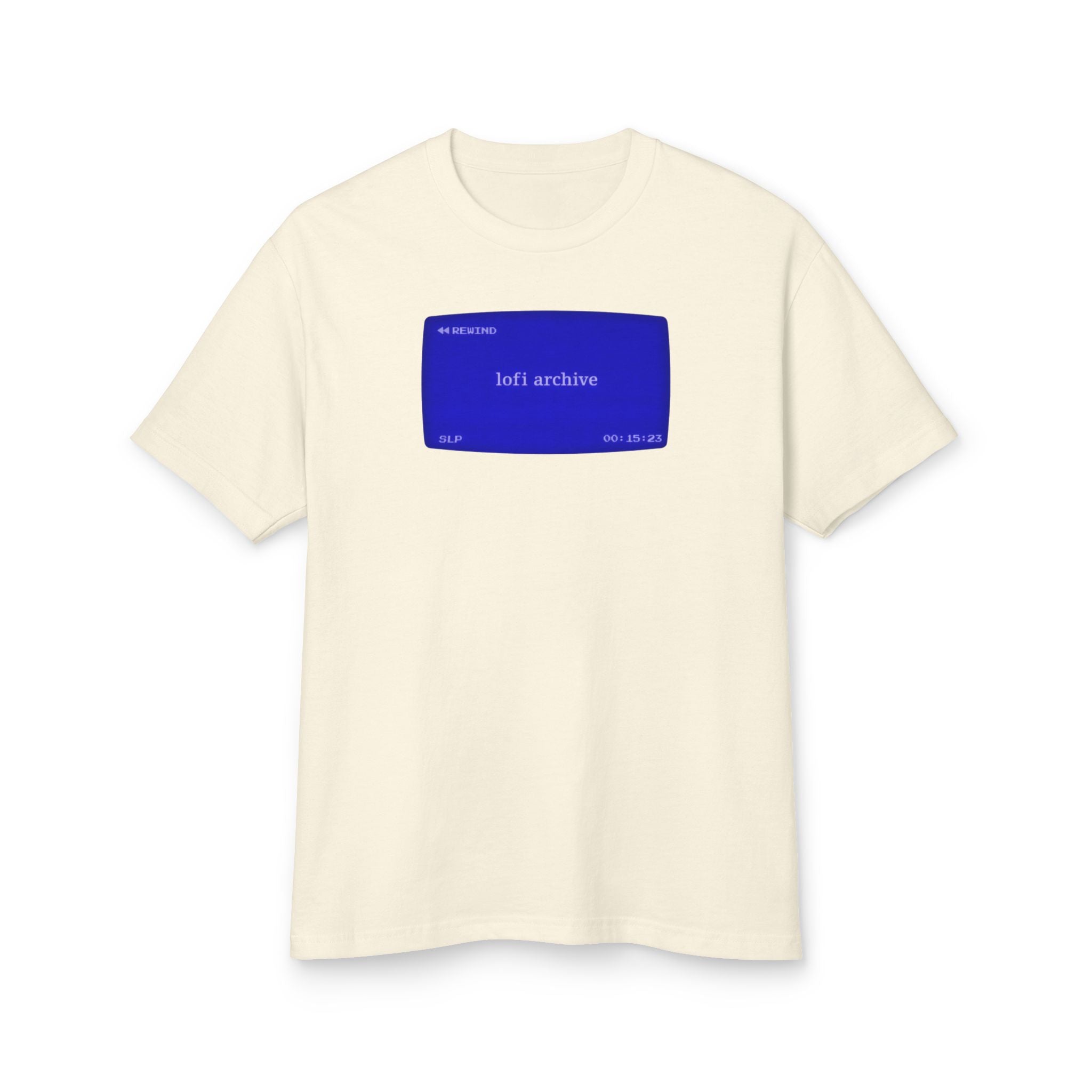Archive Tee — Minimal Retro Computer Graphic T‑Shirt ("let's archive")