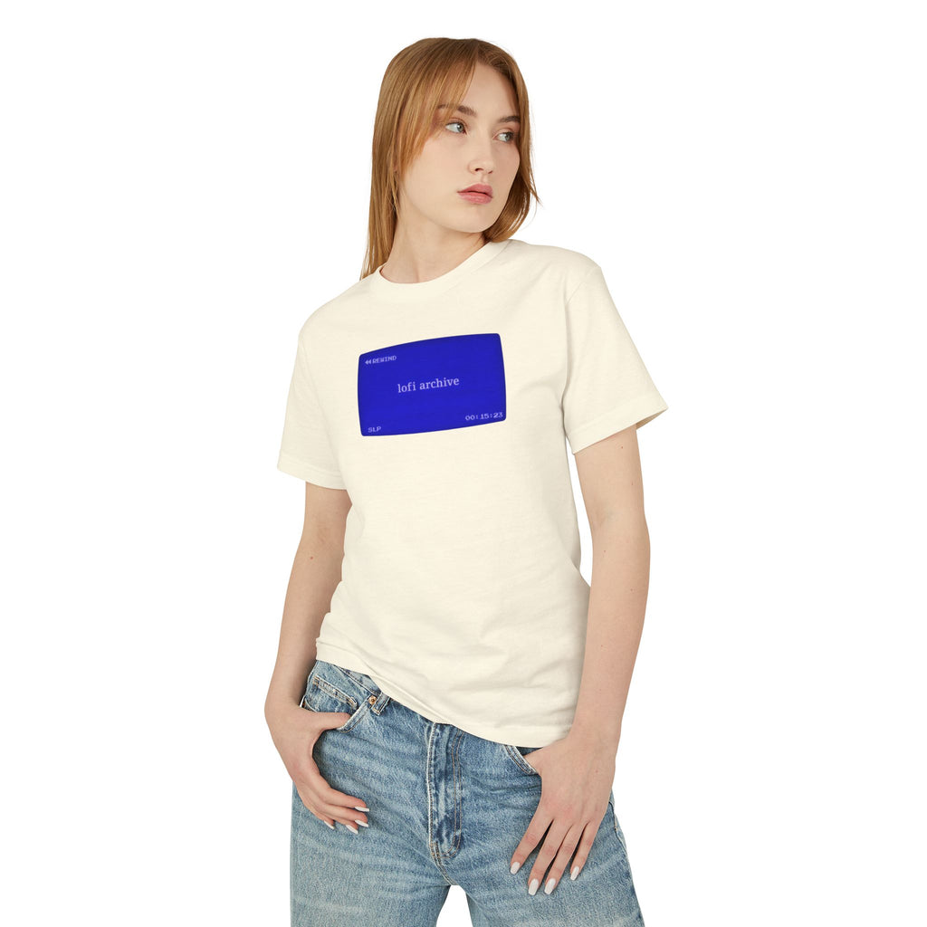 Archive Tee — Minimal Retro Computer Graphic T‑Shirt ("let's archive")