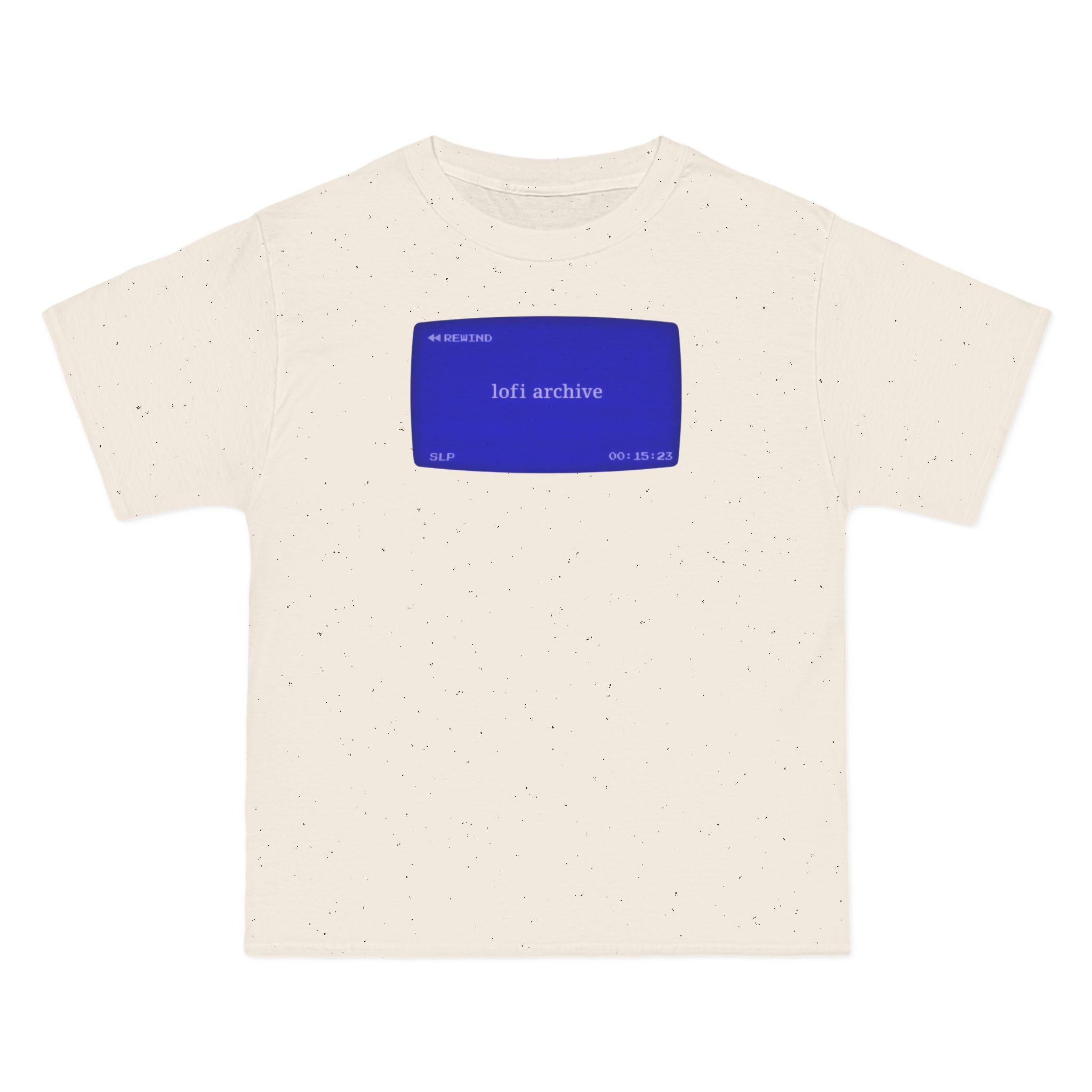 Blue Error Box Graphic T-Shirt — 'self contain' Retro Windows Prompt Tee