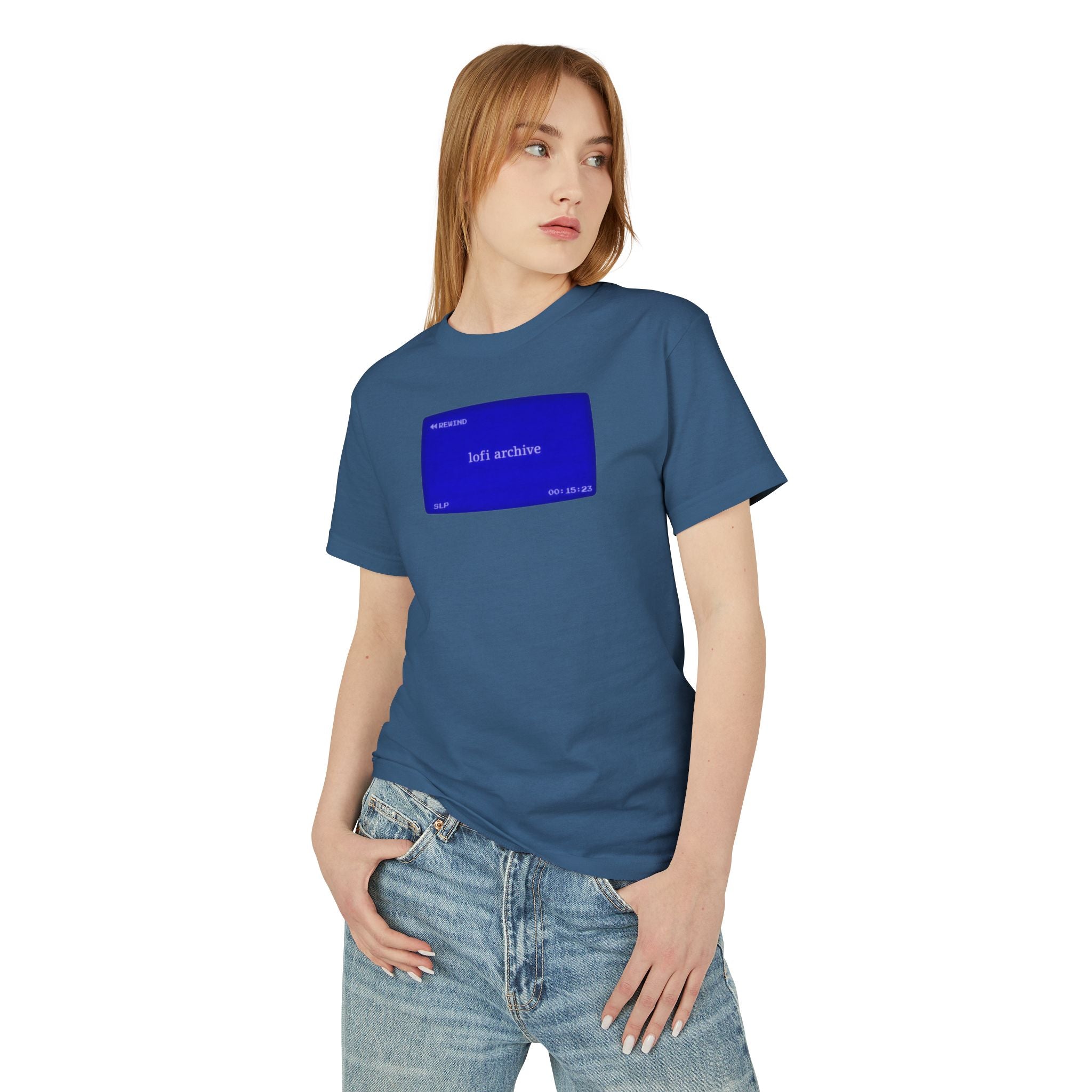 Archive Tee — Minimal Retro Computer Graphic T‑Shirt ("let's archive")